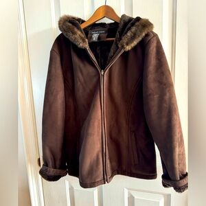 Women’s XL shearling jacket